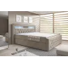 Arona-Boxspringbett 140x200 mit Stauraum und Fußteil