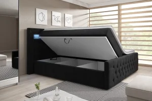 Arona-Boxspringbett 160x200 mit Stauraum und Fußteil