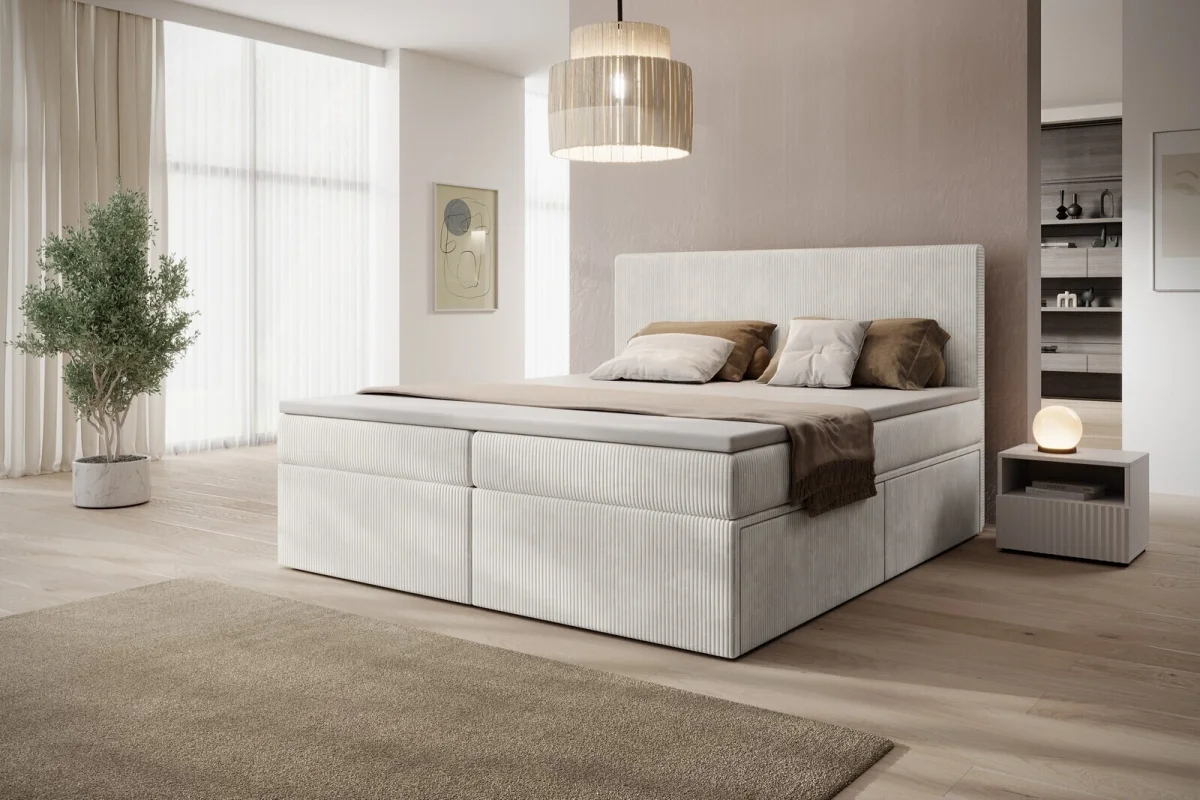 Boxspringbett 160x200 Sienna mit Schubladen