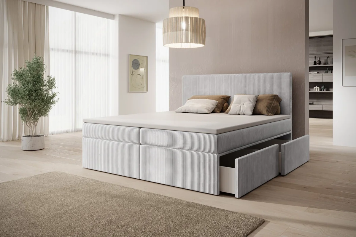 Boxspringbett 180x200 Sienna mit Schubladen