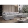 U-förmiges Ecksofa mit Schlaffunktion Milo