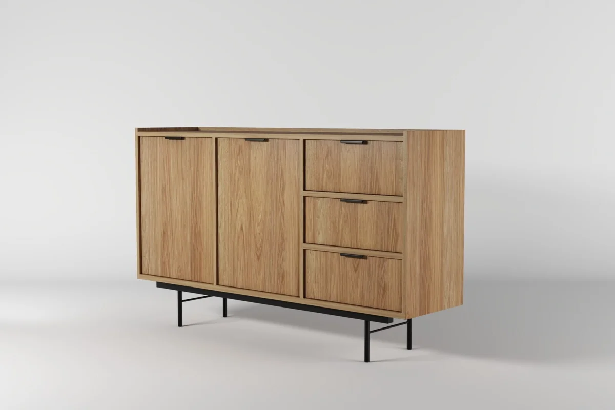 Kommode 2d3s Edson Hikora – eine klassische Kommode für das Wohnzimmer