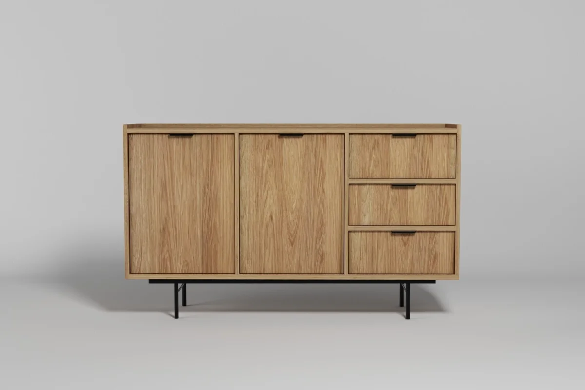 Kommode 2d3s Edson Hikora – eine klassische Kommode für das Wohnzimmer
