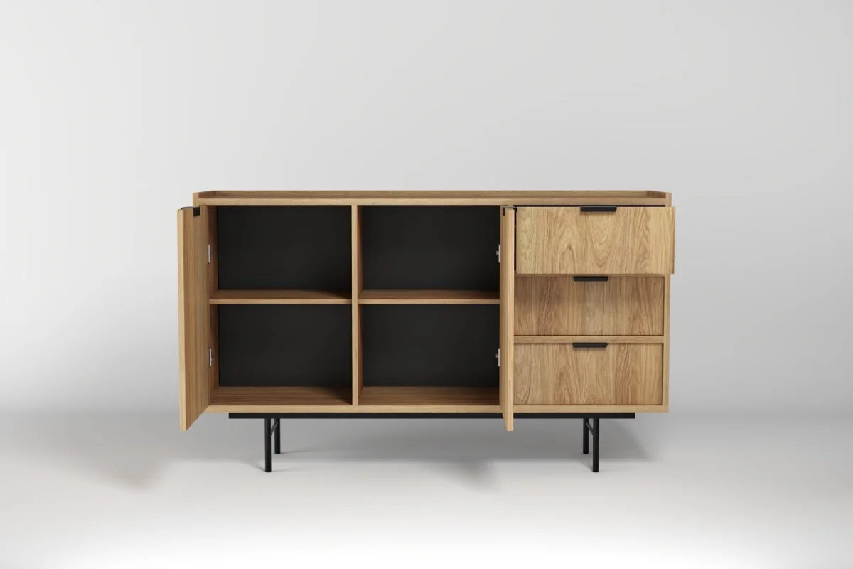 Kommode 2d3s Edson Hikora – eine klassische Kommode für das Wohnzimmer