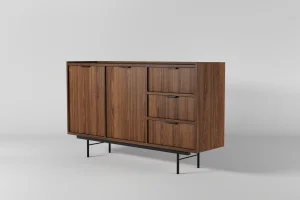Kommode 2d3s Edson in Nussbaum – eine klassische Kommode für das Wohnzimmer