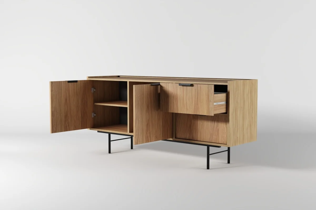 Kommode 2d2s Edson Hikora – eine klassische Kommode für das Wohnzimmer