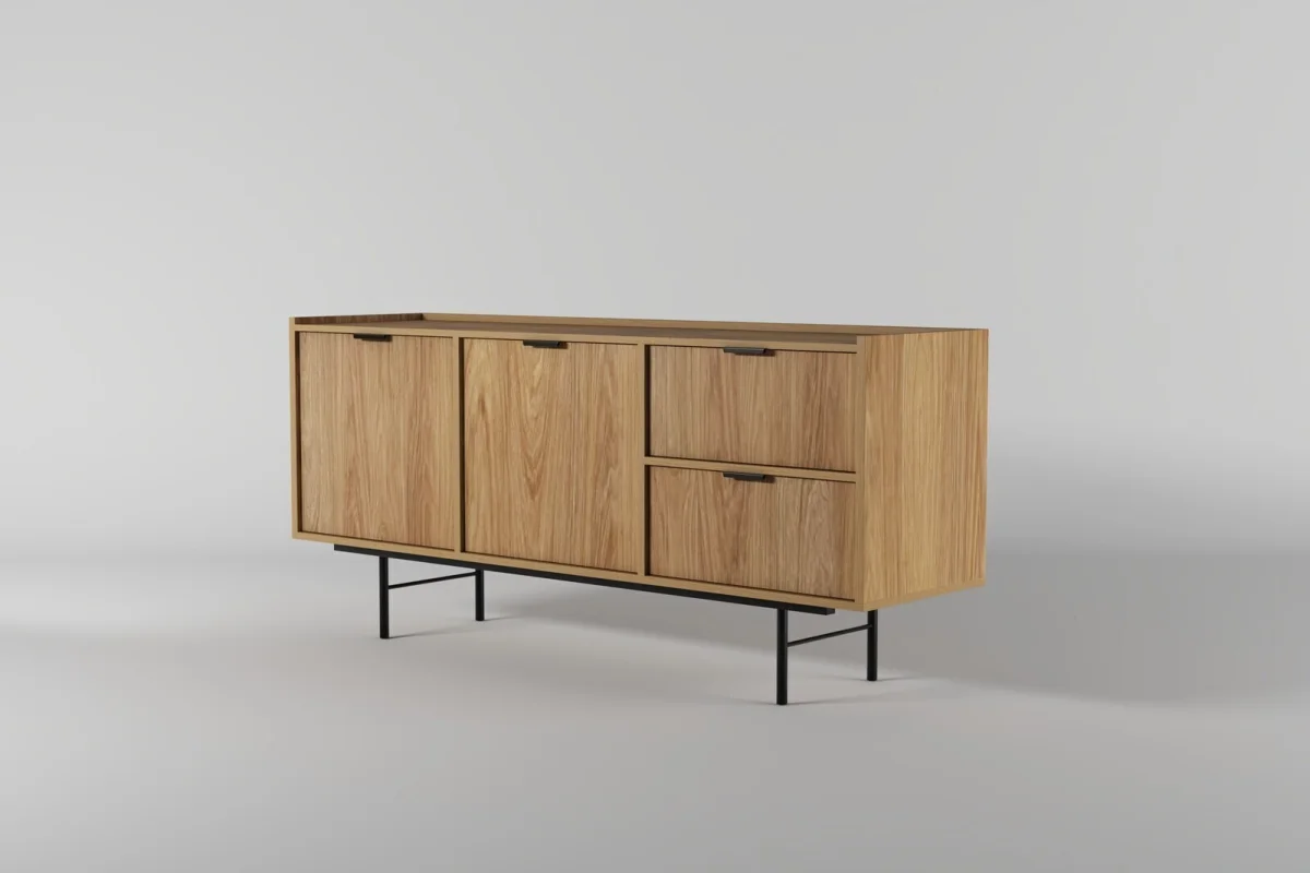 Kommode 2d2s Edson Hikora – eine klassische Kommode für das Wohnzimmer