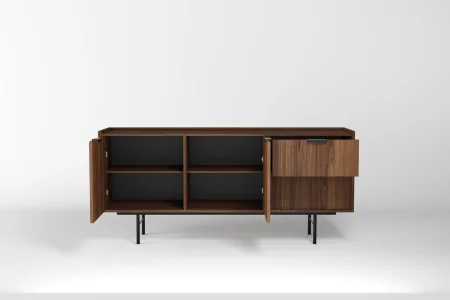 Kommode 2d2s Edson in Nussbaum – eine klassische Kommode für das Wohnzimmer 2