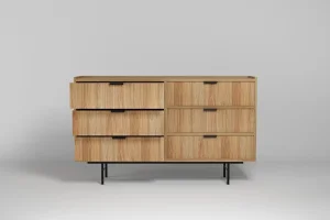 Kommode 6s Edson Hikora – eine klassische Kommode für das Wohnzimmer