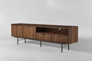 TV-Schrank 200 Edson in Nussbaum – eine klassische Wahl für Ihr Wohnzimmer