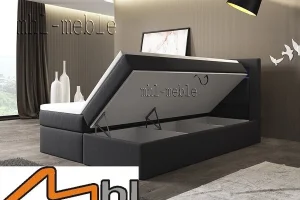 Łóżko kontynentalne z pojemnikiem 160x200 LAZIO
