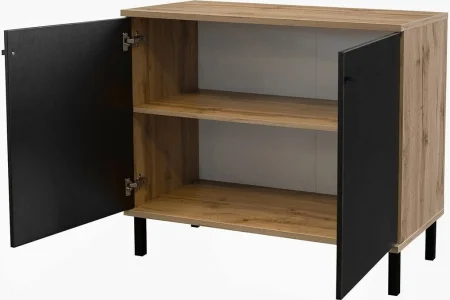 Kommode mit Lamellen Luton 2D | Für Schlafzimmer und Wohnzimmer 2