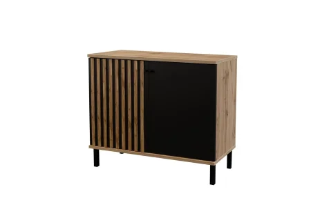 Kommode mit Lamellen Luton 2D | Für Schlafzimmer und Wohnzimmer