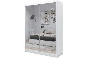 Szafa przesuwna BALDER 160 z lustrem