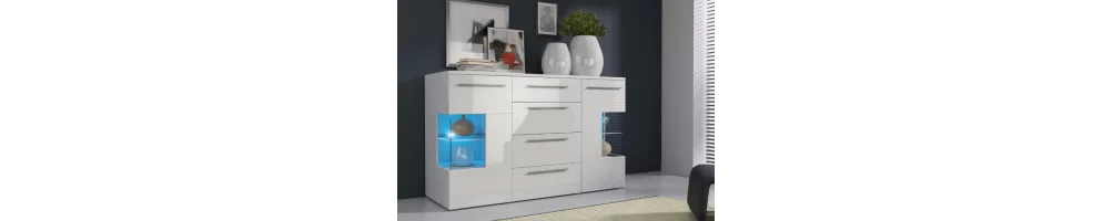 Kommoden mit Vitrine | Für das Wohnzimmer, das Schlafzimmer